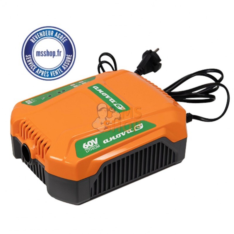 CHARGEUR SAC À DOS 8,0A BATTERIE 60V | ANOVA