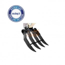 PEIGNE À EXTRACTEUR DE RACINES POUR MINI PELLE EX650T | ANOVA