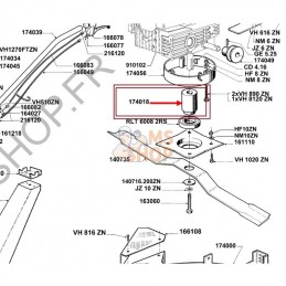 MOYEU DE LAME MAX | ROQUES & LECOEUR 174018.200
