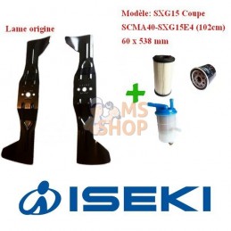 Kit Filtres + Lames Iseki -...