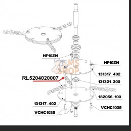 CHAINE 8 MAILLONS KL-8-8...