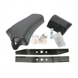 KIT MULCHING POUR SW8210 OBTURATEUR + 2 LAMES | ISEKI MSC21