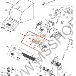 ARBRE COUTEAUX CPLT | OUTILS WOLF 70217