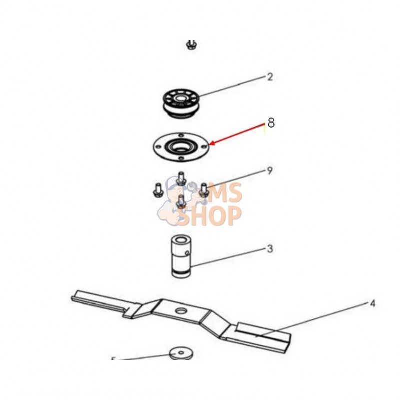 TROISIEME PALIER ASS COMPLET | ROQUES & LECOEUR RL4101020013