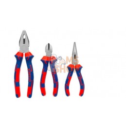 Jeu de 3 pinces EMTOP en acier chrome-vanadium | EMTOP - EPLS0311