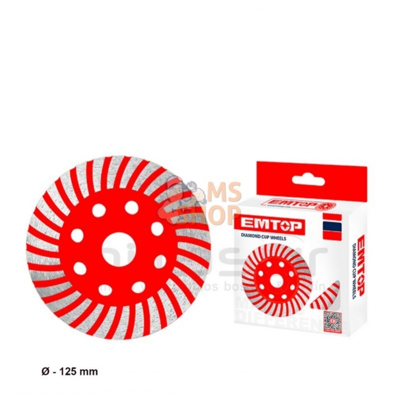 Disque diamanté de polissage pour pierre 125 mm | EMTOP - EDGH011251