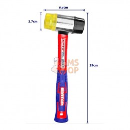 MARTEAU CAOUTCHOUC-PLASTIQUE 40mm | EMTOP - EHAMRH0401 - MSSHOP