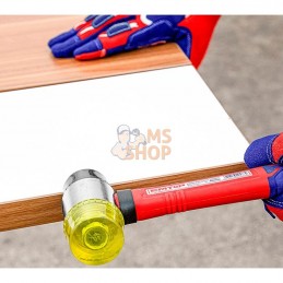 MARTEAU CAOUTCHOUC-PLASTIQUE 40mm | EMTOP - EHAMRH0401 - MSSHOP