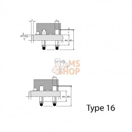 SAS3545742; HALLITE; Joint de tige 35x45,7x4,2; pièce detachée