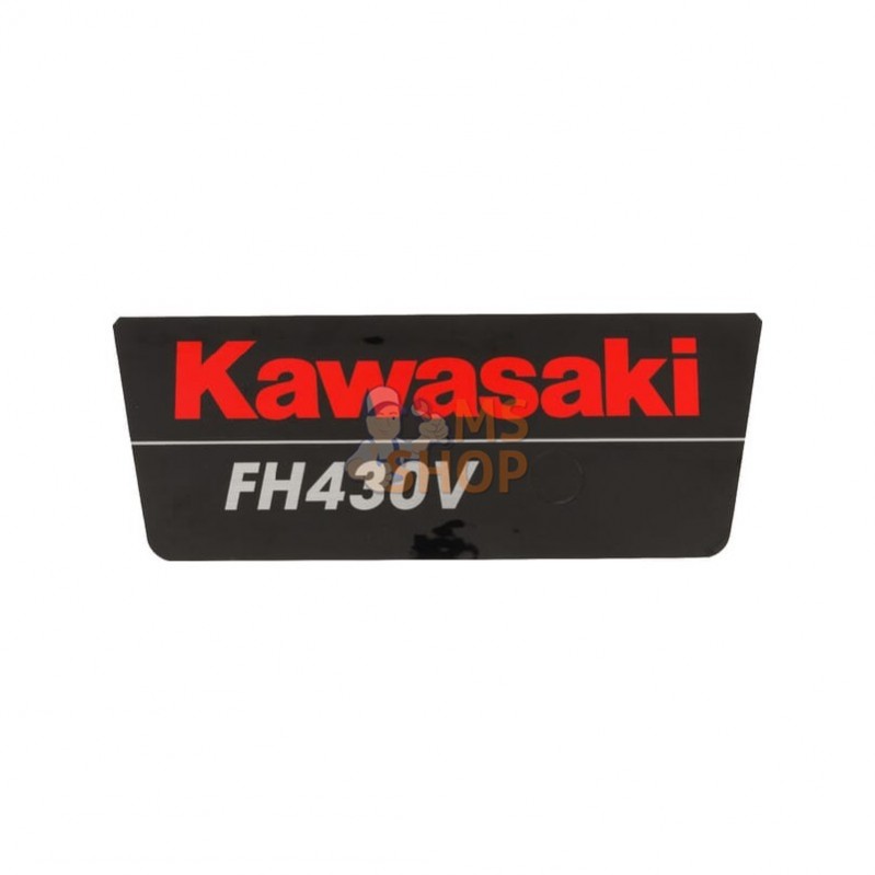 560800737; KAWASAKI; Étiquette de marque; pièce detachée