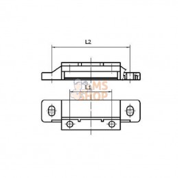EM913206VSAKR; KRAMP; Jeu de fixations s. pd 132 S; pièce detachée