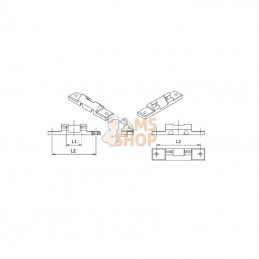 EM916006VMGKR; KRAMP; Jeu de fixations s. pd 160 M; pièce detachée