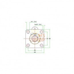 D203080CW1; KRAMP; Fermeture rapide p. vérin CW10; pièce detachée