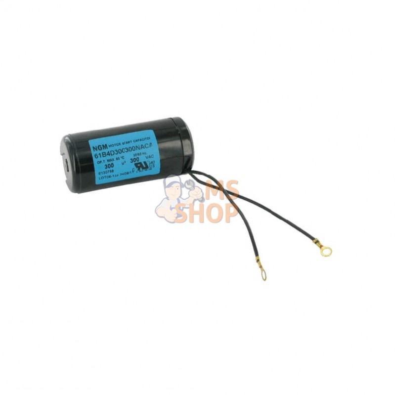 EM9300300V; KRAMP; Condensateur dém. 300µF/300V; pièce detachée