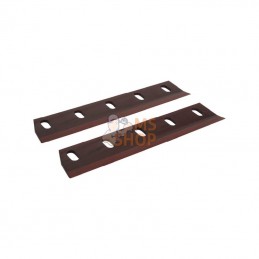 87493529; NEW HOLLAND; Jeu de lames droit (2 pcs.); pièce detachée