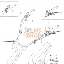 CABLE D'ACCELERATEUR | ISEKI