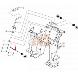 CABLE ACCELERATEUR SXG323...