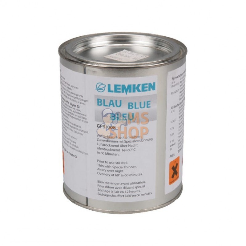 1701190; LEMKEN; Couleur RAL 5015 1 litre; pièce detachée