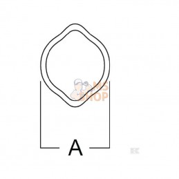 EUCVAW351010; WEASLER; Cardan grand angle AW35 1010; pièce detachée