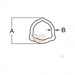 WWCVAB41010; WEASLER; Cardan grand angle AB4 1010; pièce detachée