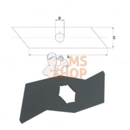 Lame de scarificateur par...