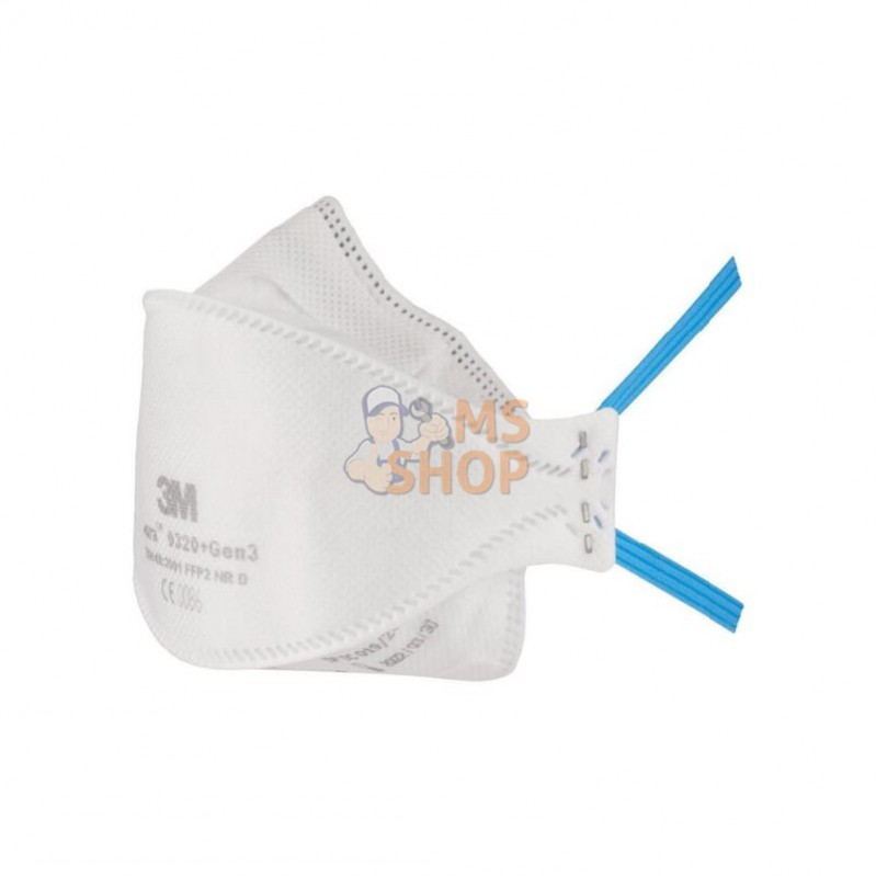 7100138121; 3M; Masque filtrant 9320+Gen3 Petit pack (5x); pièce detachée 7100138121; 3M; Masque filtrant 9320+Gen3 Petit pack (5x); pièce detachée
