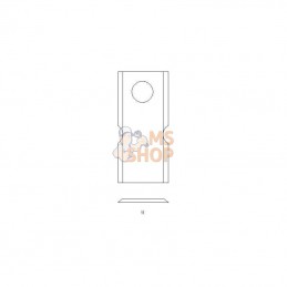 13800004KR; KRAMP; Couteau p/JF; pièce detachée