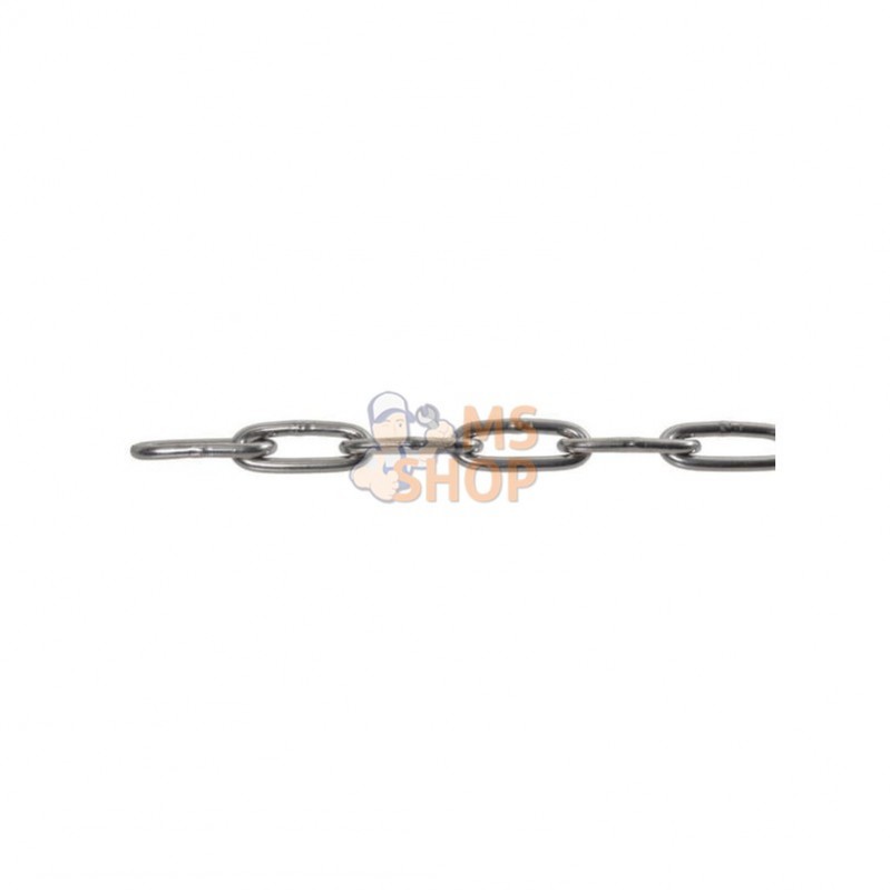 CK50RVS; KRAMP; Chaîne longue inoxydable A4 5 mm; pièce detachée CK50RVS; KRAMP; Chaîne longue inoxydable A4 5 mm; pièce detachée