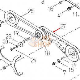 COURROIE CRANTEE | OREC
