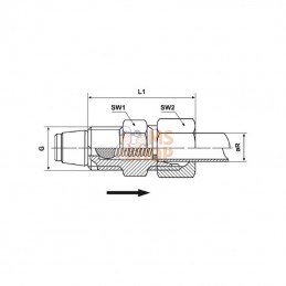 CLRV6LLKLMK10; KRAMP; Clapet anti-retour; pièce detachée