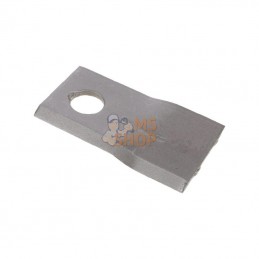001466912KR; KRAMP; Jeu de 25 couteaux de faucheuse droite 96 x 48 x 4mm alésage Ø 19mm Kramp; pièce detachée