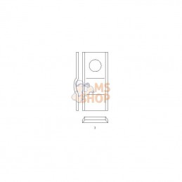 VGCM120108KR; KRAMP; Jeu de 25 couteaux p/PZ; pièce detachée