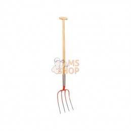 2076KR; KRAMP; Fourche fumier 4 ds+man. 100cm; pièce detachée