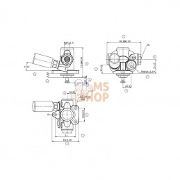 RE46375KR; KRAMP; Pompe d'alimentation en carburant; pièce detachée