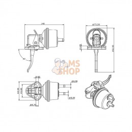 RE61260KR; KRAMP; Pompe d'alimentation JD; pièce detachée