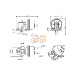 RE55390KR; KRAMP; Pompe d'alimentation JD; pièce detachée