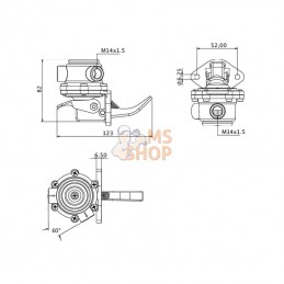 F920200710030KR; KRAMP; Pompe d'alimentation; pièce detachée