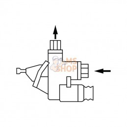 J936317KR; KRAMP; Pompe d'alimentation CNH; pièce detachée