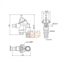 J936317KR; KRAMP; Pompe d'alimentation CNH; pièce detachée