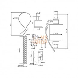 86002636KR; KRAMP; Pompe d'alimentation en carburant; pièce detachée