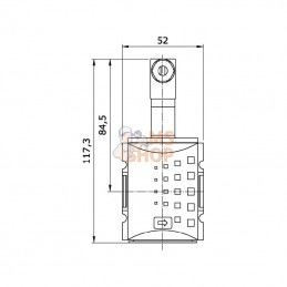 SV3MG14I210PB124DC; KRAMP; Soupape G 1/4; pièce detachée