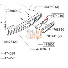 Point contact arrière...