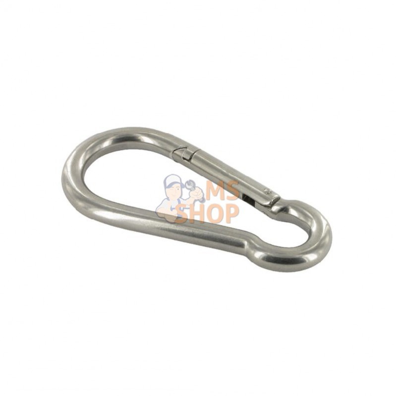 KH12RVS; KRAMP; Mousqueton 12 inox A4; pièce detachée KH12RVS; KRAMP; Mousqueton 12 inox A4; pièce detachée