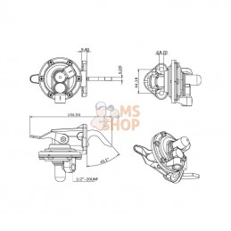 2641336KR; KRAMP; Pompe d'alimentation Perkins; pièce detachée