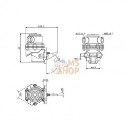 4757882KR; KRAMP; Pompe d'alimentation NH; pièce detachée