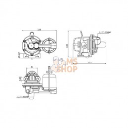 K311938KR; KRAMP; Pompe d'alimentation DB; pièce detachée