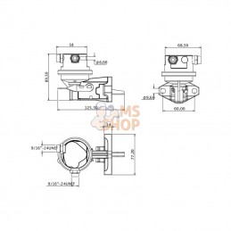 RE66153KR; KRAMP; Pompe d'alimentation; pièce detachée