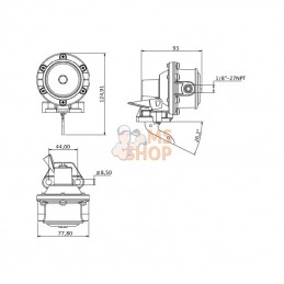 AR53567KR; KRAMP; Pompe d'alimentation JD; pièce detachée