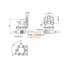 32007037KR; KRAMP; Pompe à carburant; pièce detachée