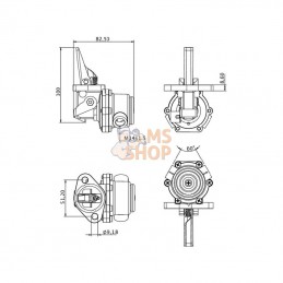 6005007513KR; KRAMP; Pompe d'alimentation; pièce detachée